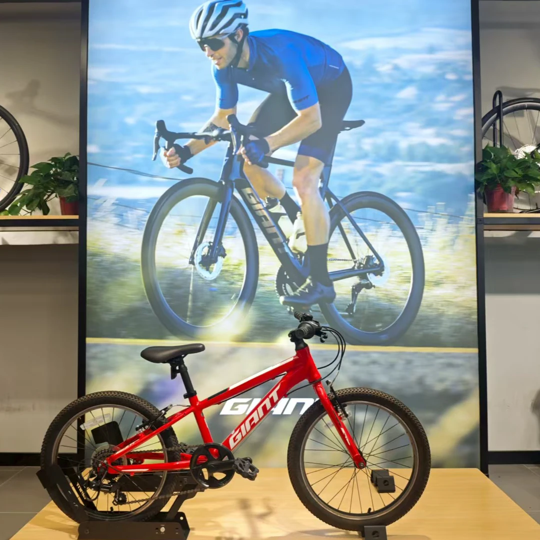 GIANT 20寸山地车 红色 适合身高110-130