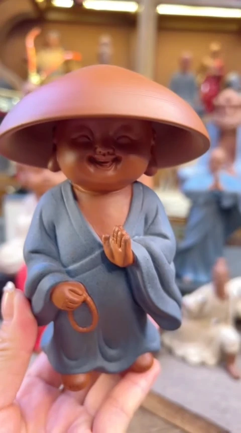 紫砂茶宠器闵茶宠摆件