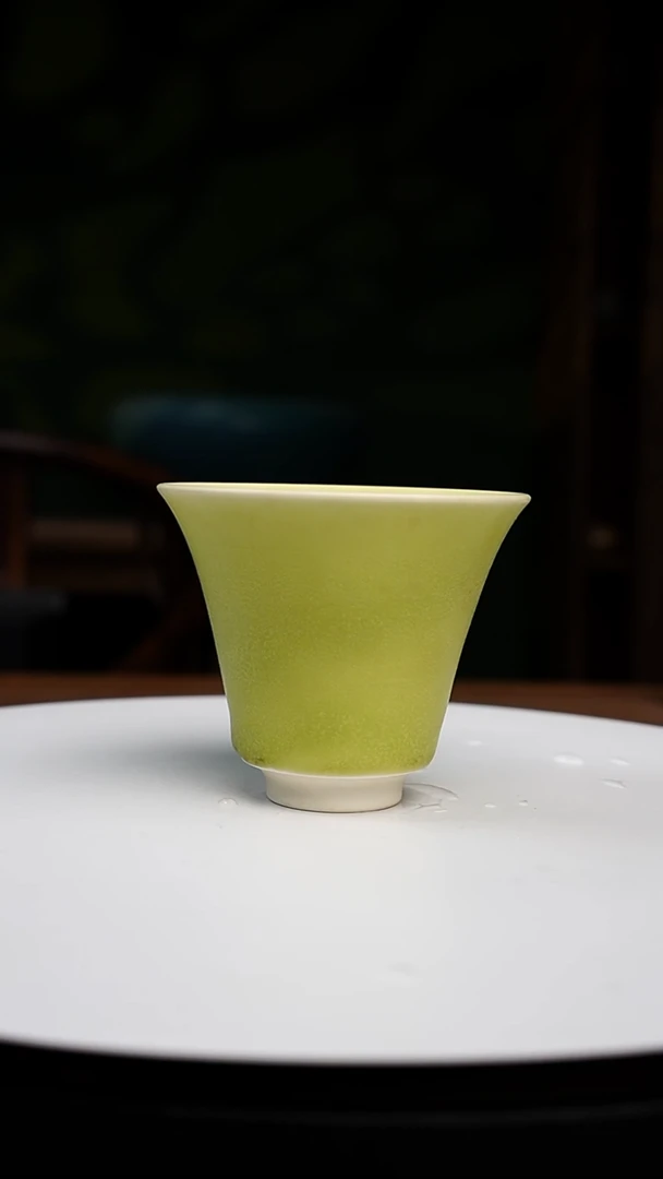 吴远中未名窑银杏灰杯