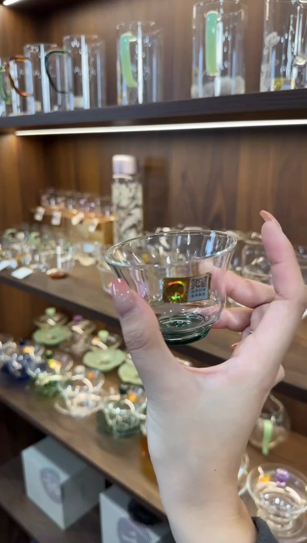 禾器  清杯 墨绿色