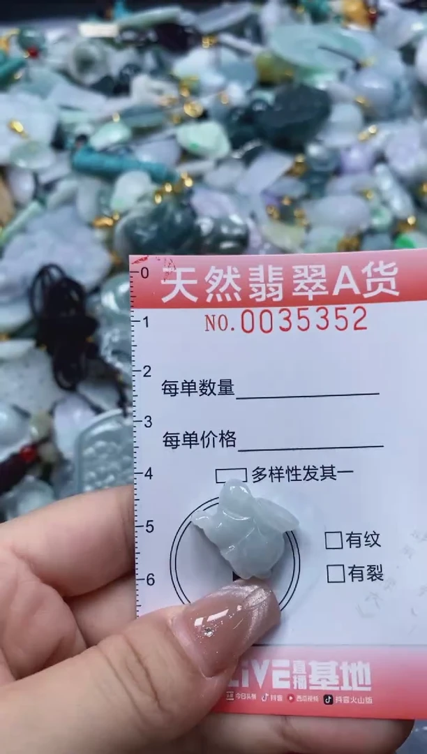 翡翠未镶嵌颈饰闪购0035352