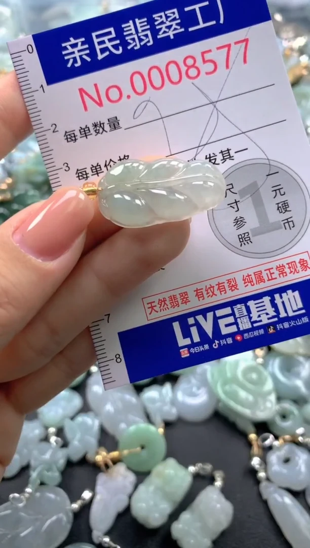 颈饰未镶嵌翡翠8577