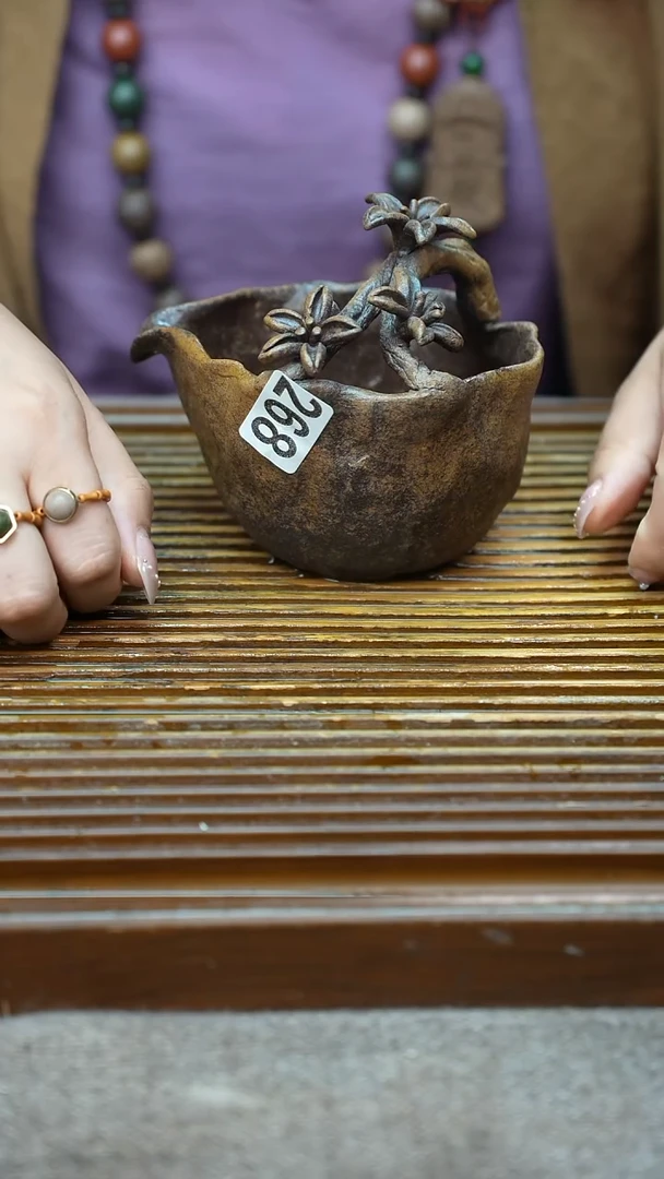 万古烧粗陶手工手做茶具