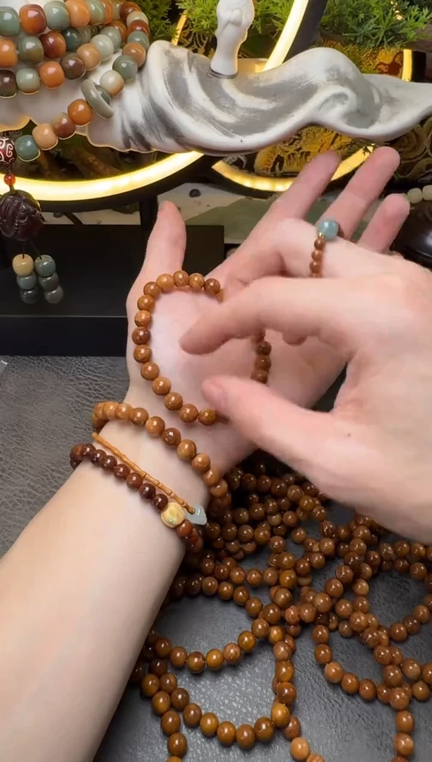 库克手串库克08素圈圆珠单圈