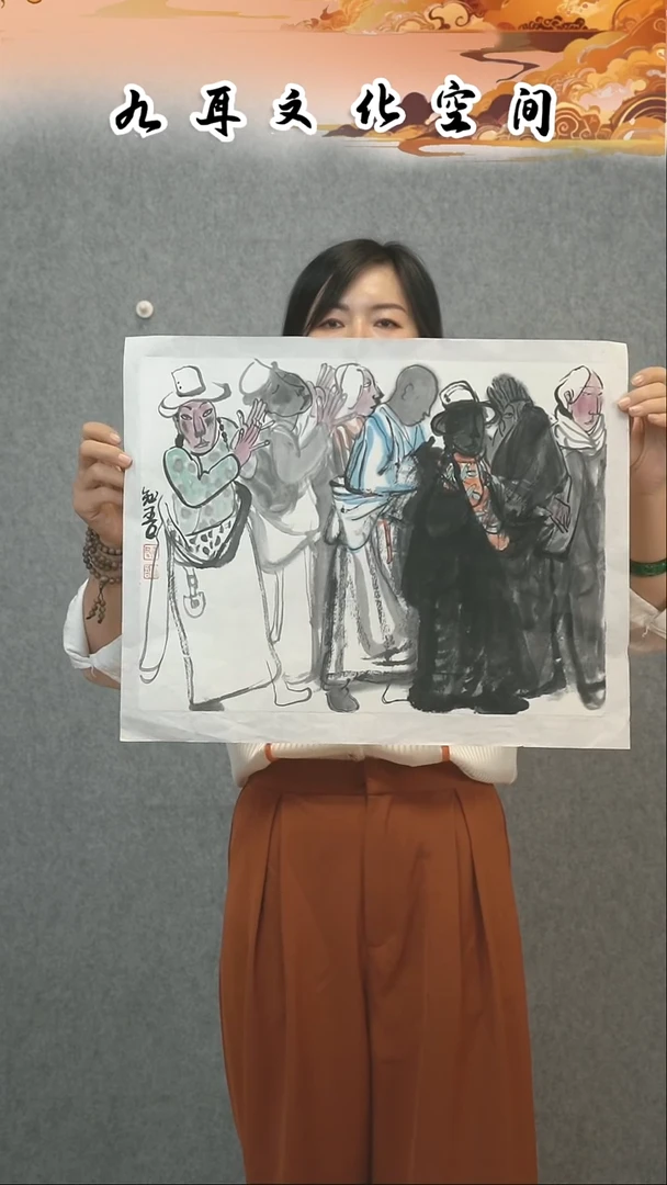 国画韩君老师国画作品