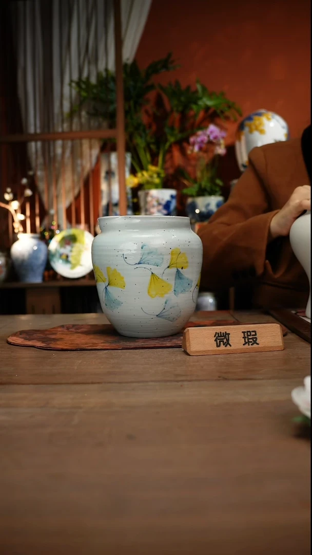 当代高温釉下彩手绘陶瓷餐具