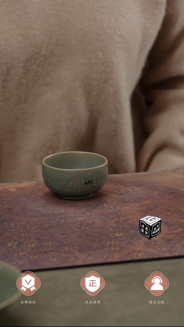 【闪购商品】杯491号雕刻罗汉杯......