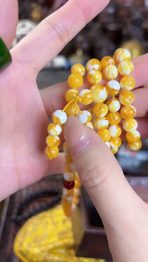 【闪购商品】蜜蜡手链未镶嵌【闪购商品闪购商品】