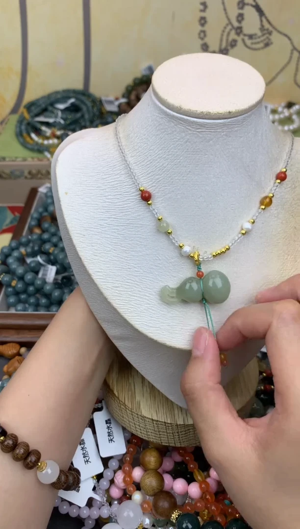 项链和田玉未镶嵌289