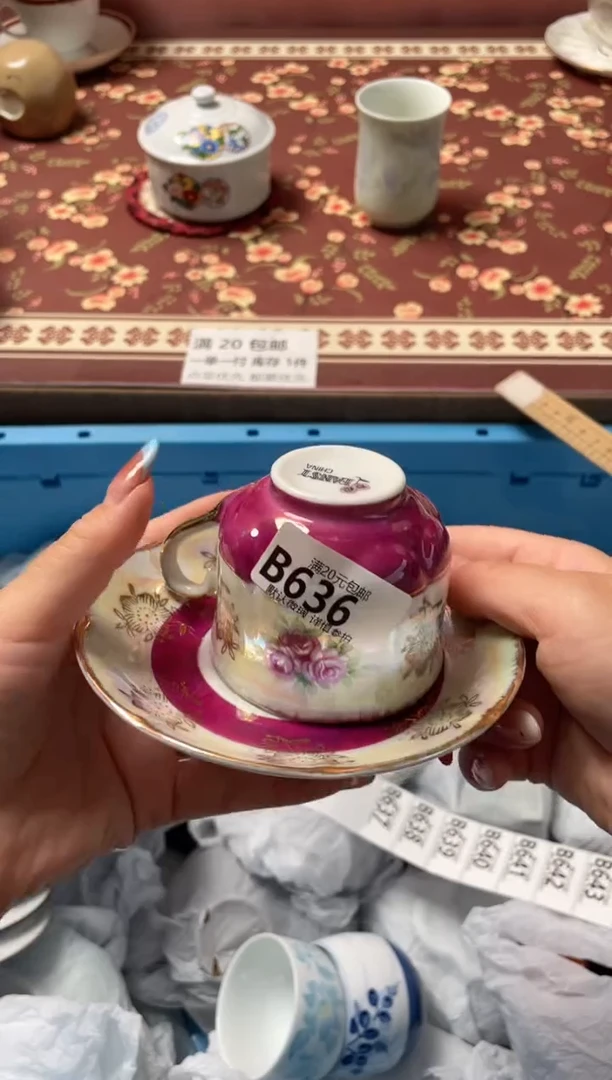 瓷片张**儿瓷器瓷器B636