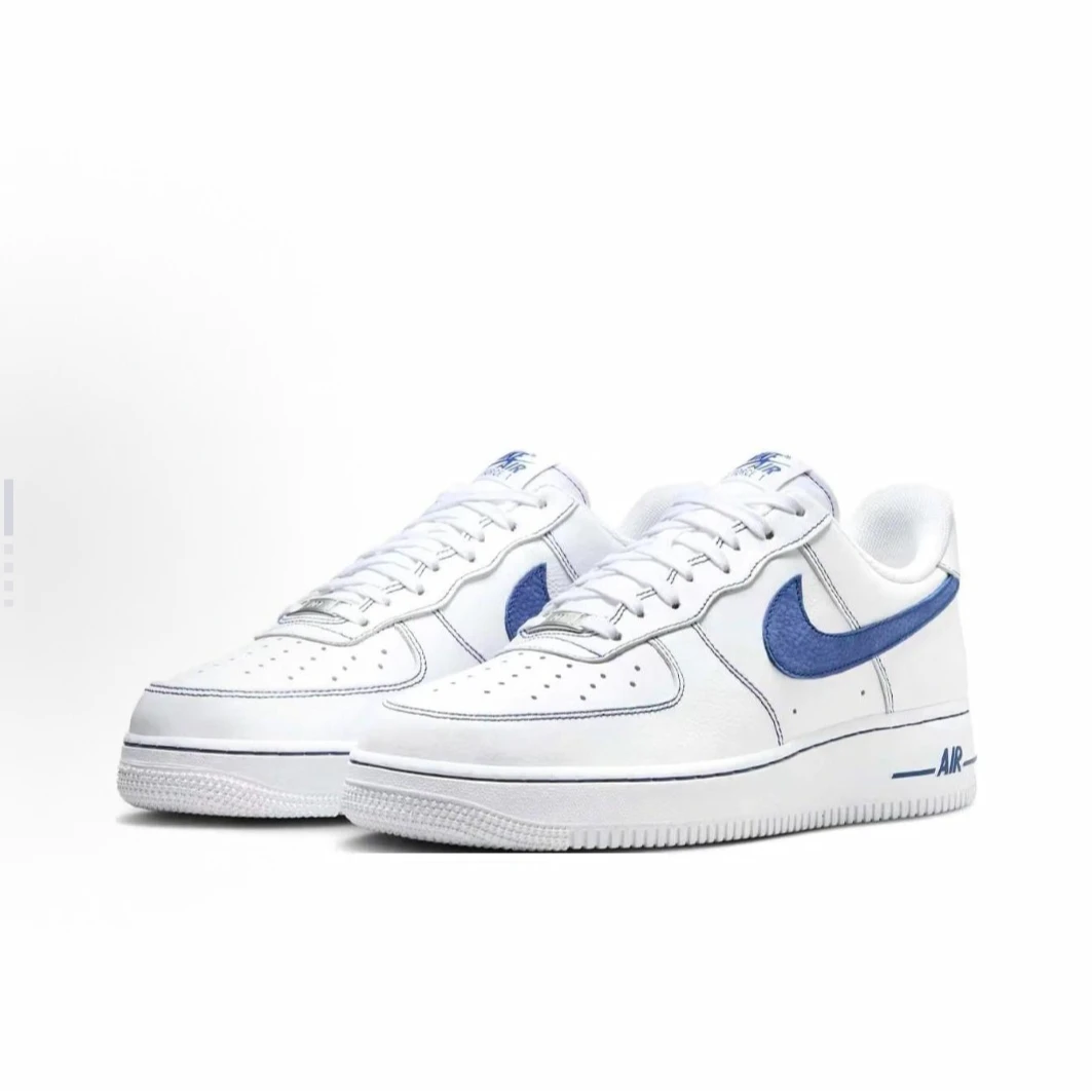 NIKE/耐克官方正品 低帮板鞋男款白蓝色HQ2037-100