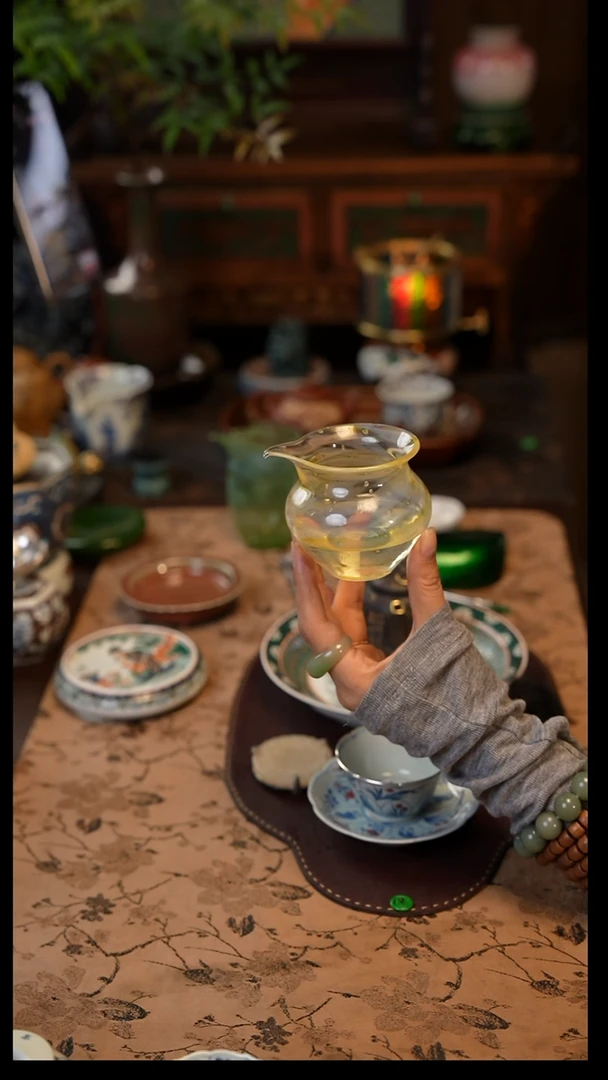 嘟*公道杯紫色  景德镇陶瓷福利款