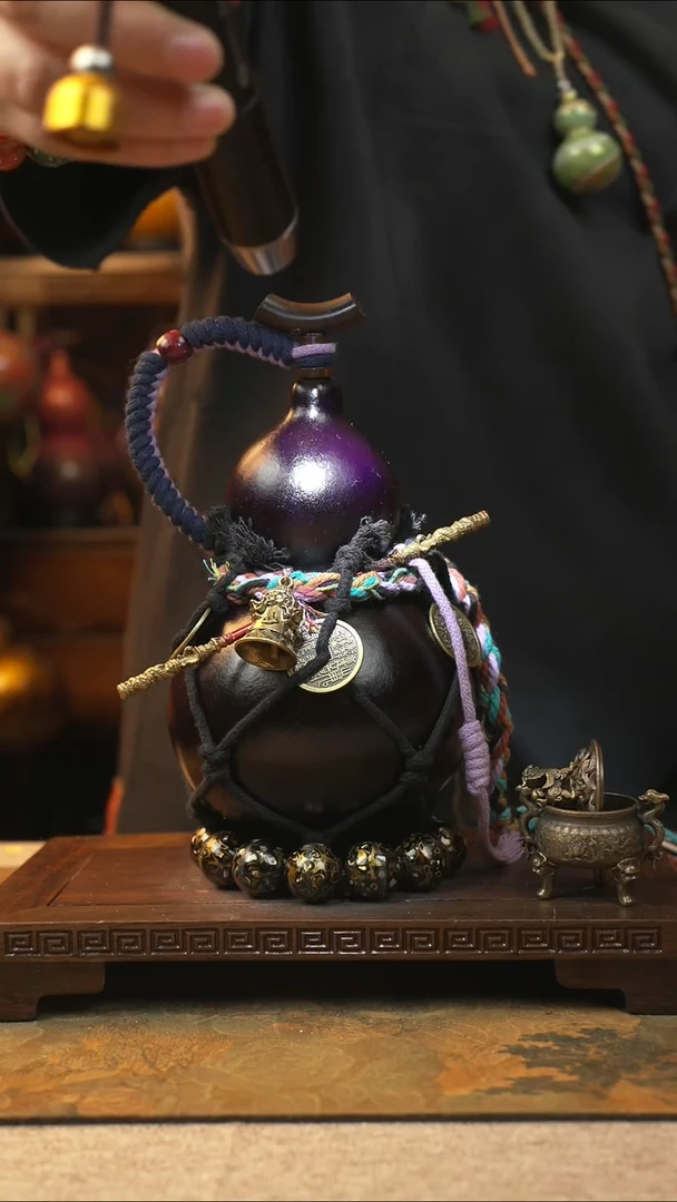 275大漆一物一拍记葫堂出品【不带手串】