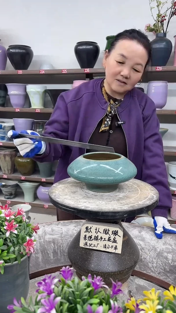 12-14-高10口10瑕-花盆