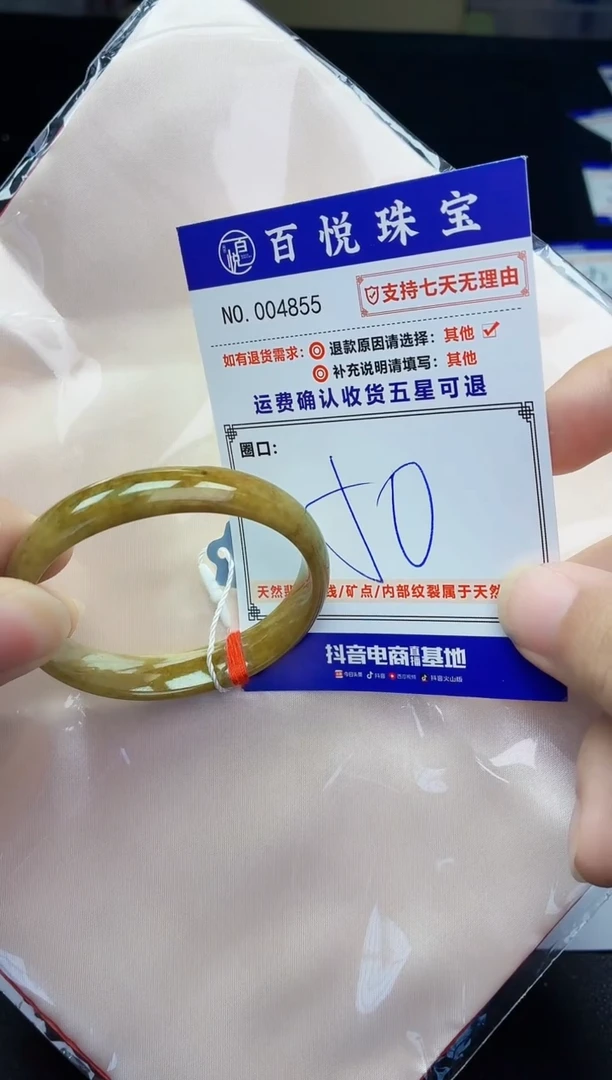 未镶嵌手镯翡翠手镯