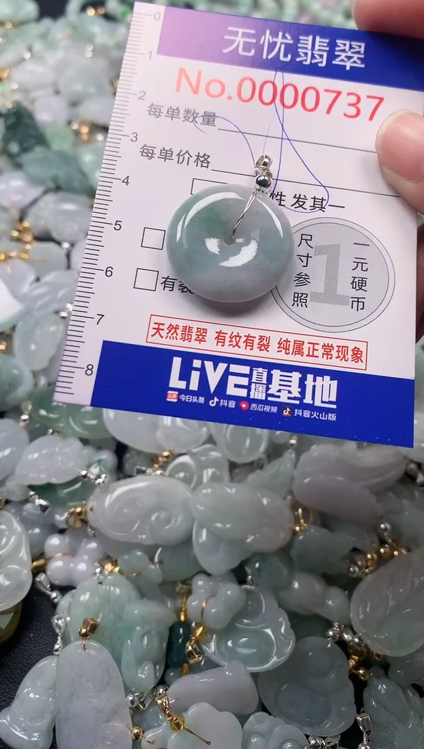 吊坠(不含链)未镶嵌翡翠737