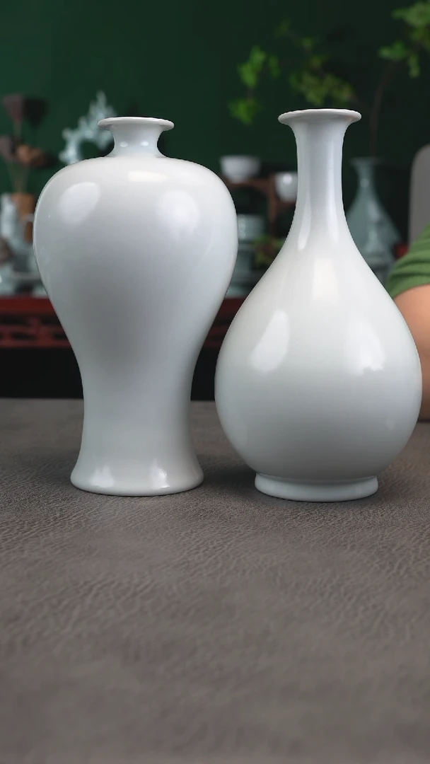 月白玉壶春+梅瓶精品福利~帆