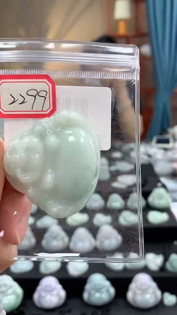 颈饰未镶嵌翡翠佛公2299