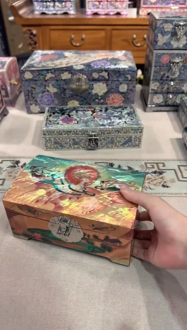 【闪购商品】鱼锁扇贝底·弘贝雅螺钿漆器文化馆