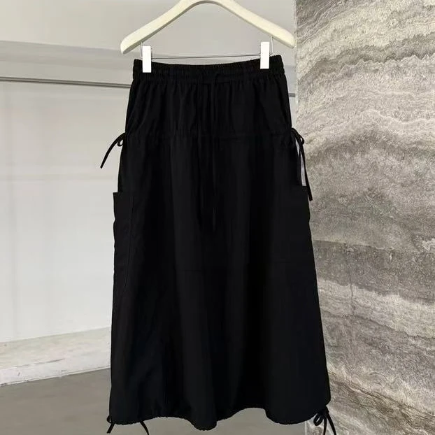 十三行Orange-夏季福秒显瘦百搭半身裙#80276