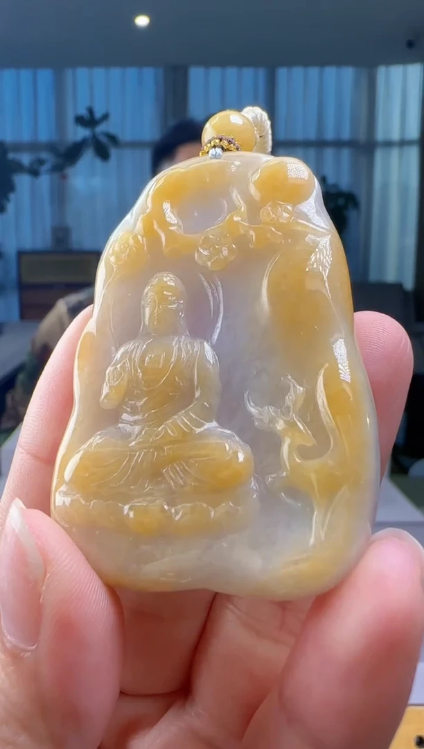 翡翠未镶嵌吊坠(不含链)YL@@60B7J17774