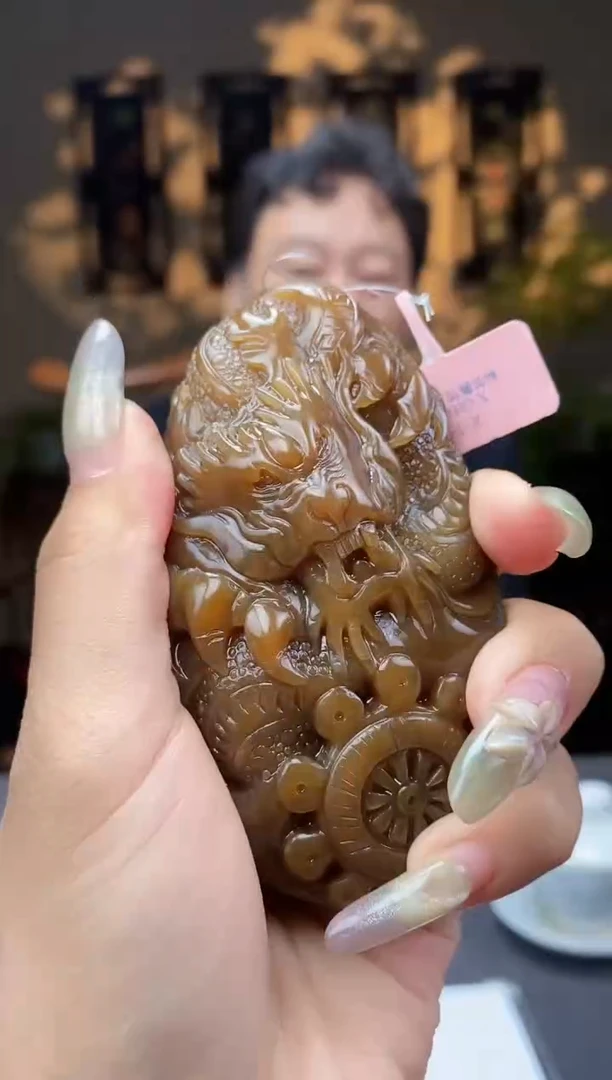 和田玉未镶嵌颈饰C688