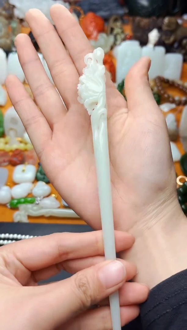 【闪购商品】和田玉发饰未镶嵌发簪