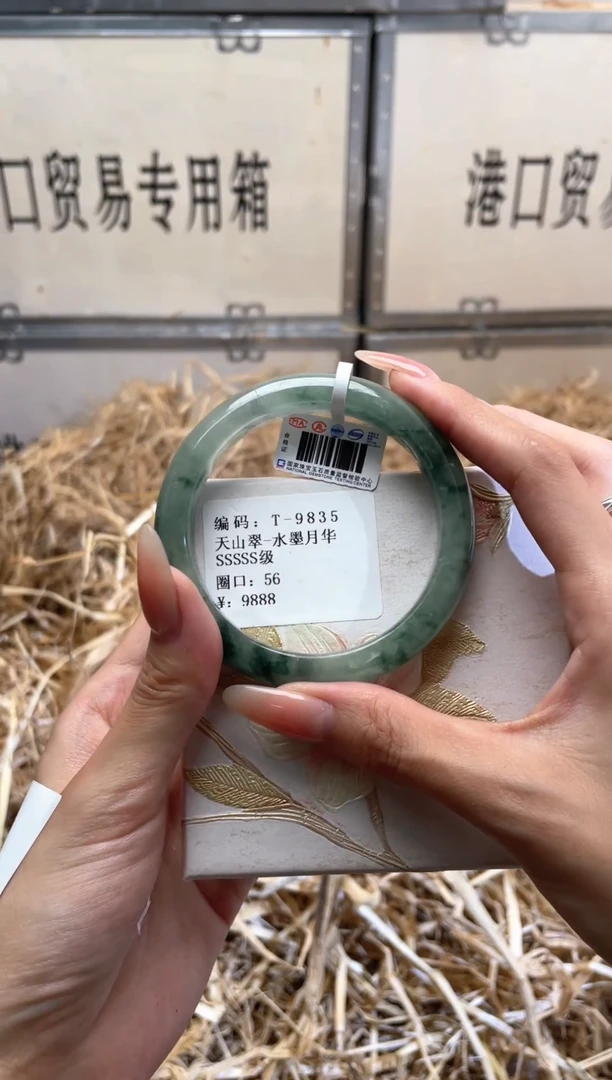 未镶嵌手镯石英质玉T9835