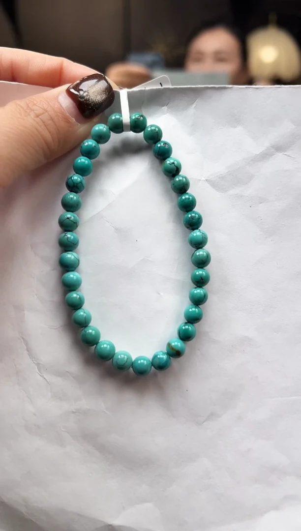 未镶嵌绿松石手串6mm