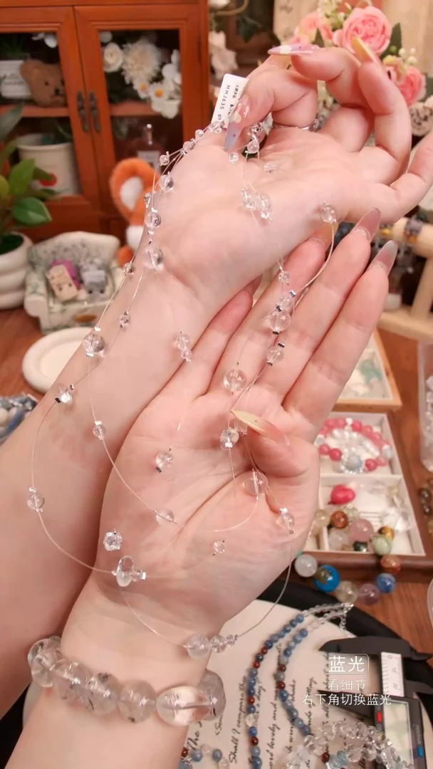水晶手链未镶嵌030多样性发货 发其一