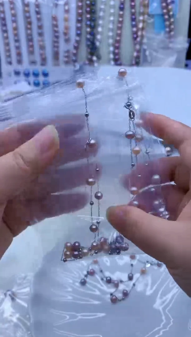 淡水珍珠未镶嵌颈饰淡水珍珠项链多样性发其一