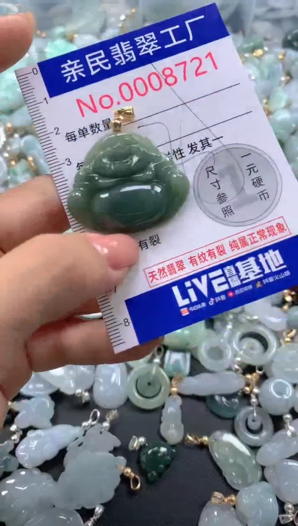 颈饰未镶嵌翡翠8721