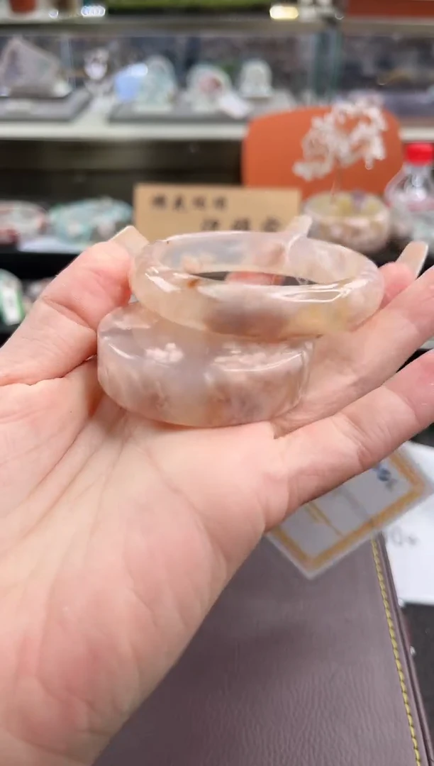 未镶嵌手镯石英质玉52圈口（赠品镯心）6358862