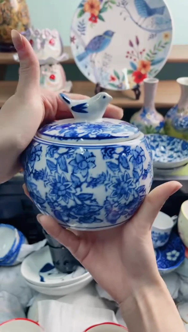 陶瓷用****7x小鸟罐*******