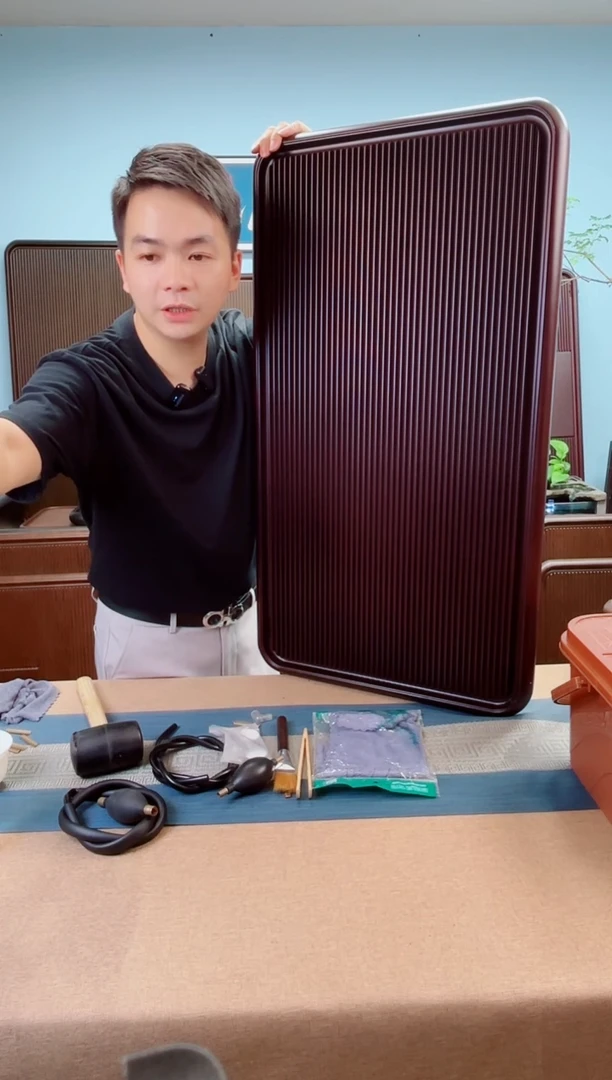 90*50*5大千川红色款式茶盘
