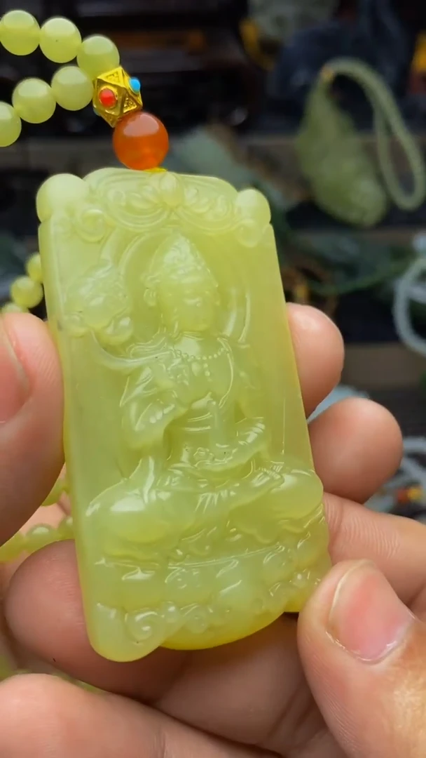 未镶嵌和田玉挂件1