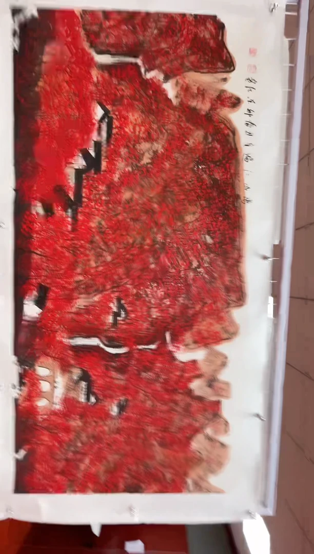 国画郝东红8平尺国画托底赠运费险