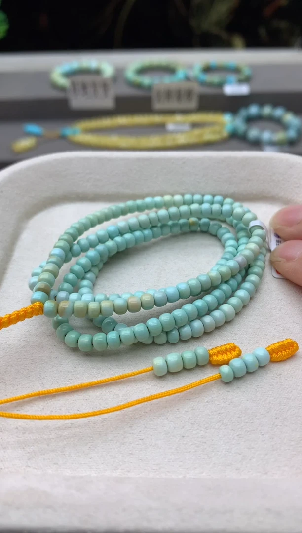 未镶嵌绿松石锁骨链香*Y76