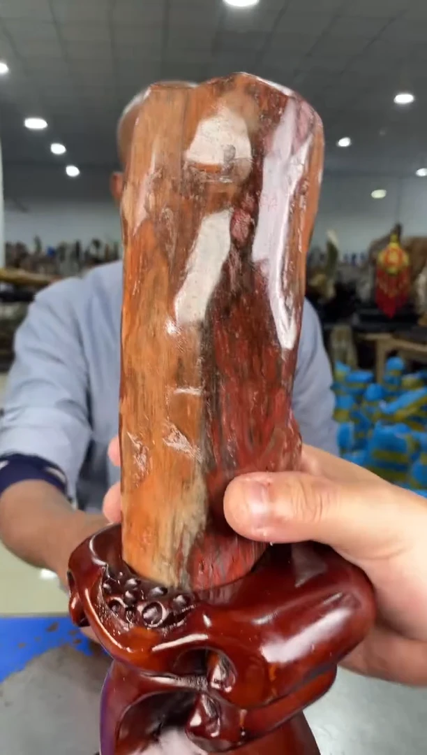 【闪购商品】硅化玉摆件未镶嵌3