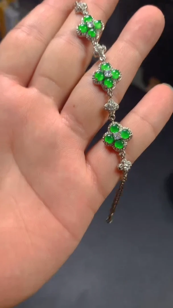 【闪购商品】翡翠手链未镶嵌0095512794/多样性发一