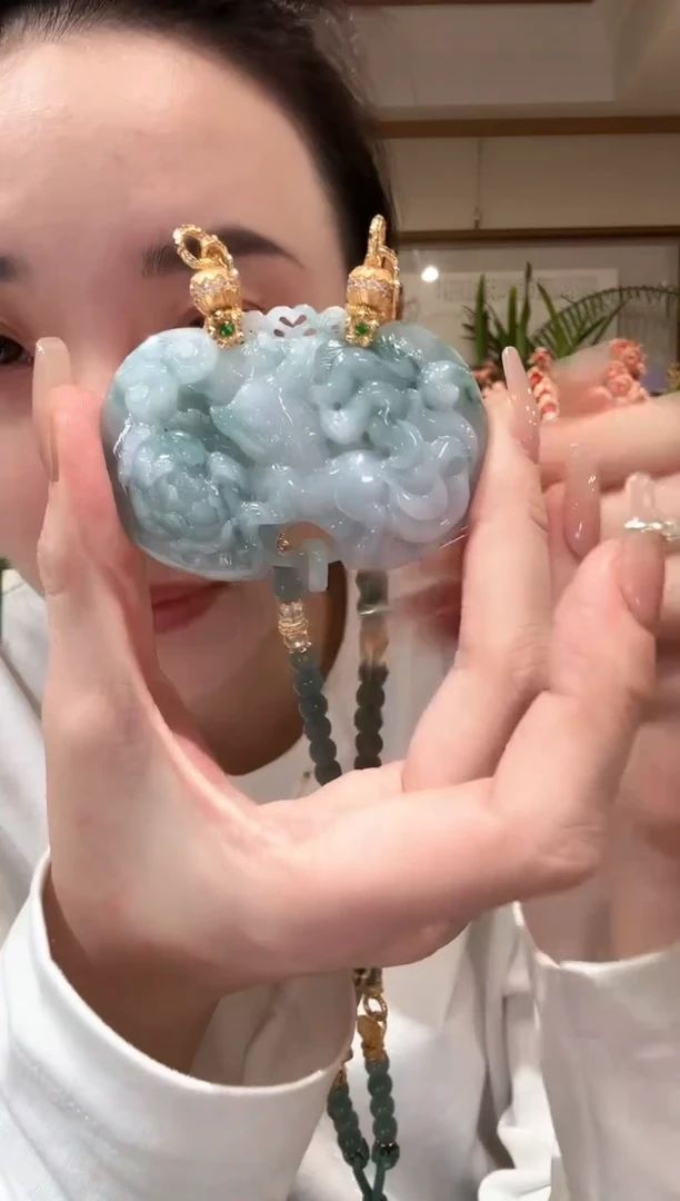 【闪购商品】翡翠颈饰未镶嵌国风