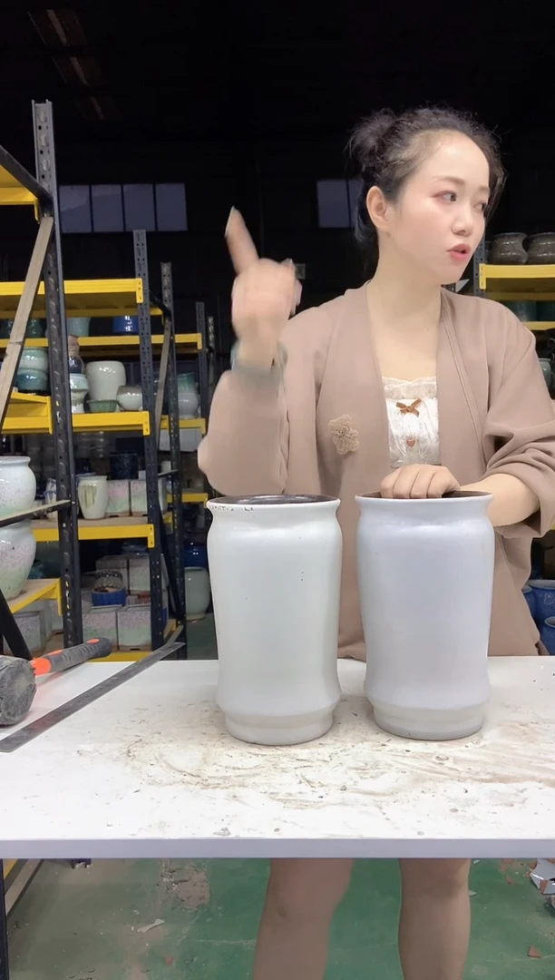 紫砂花盆宜兴紫砂粗陶花盆尺寸15*25