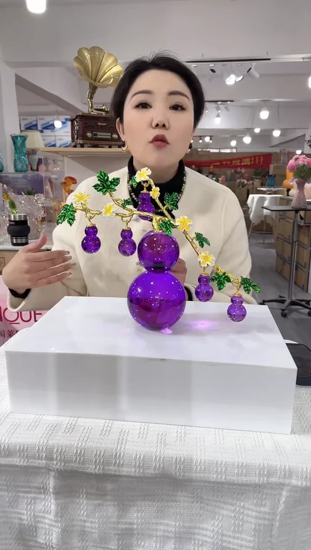 【闪购商品】琉璃泰新花器Y-16