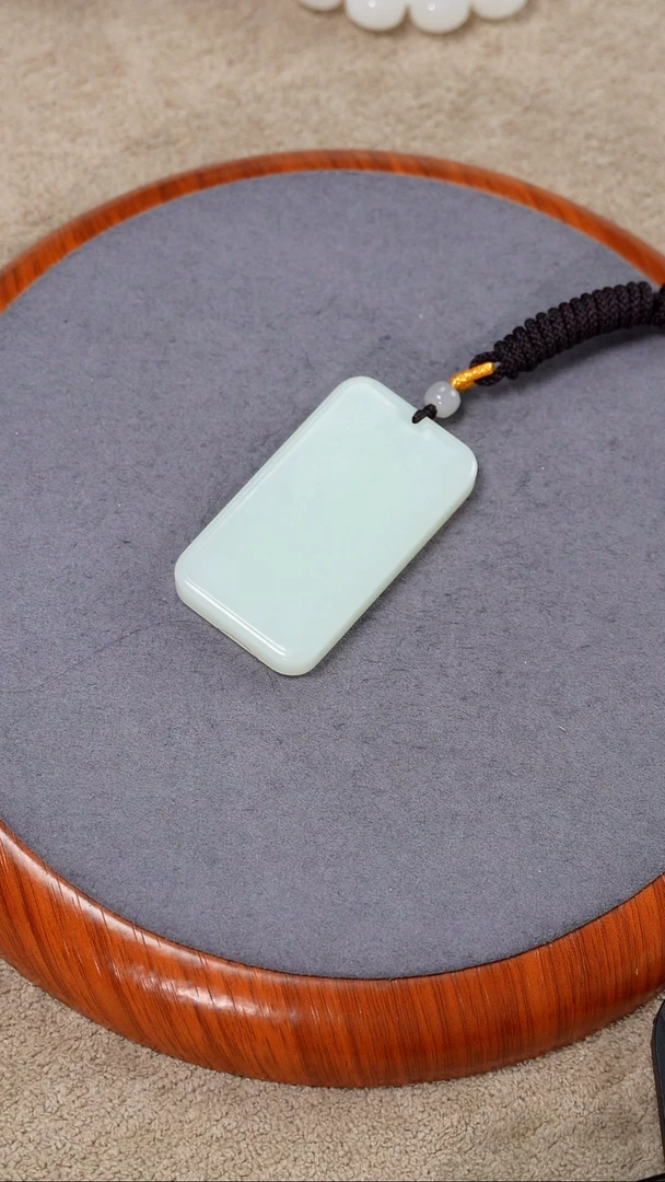 未镶嵌手链和田玉俄料 无事牌