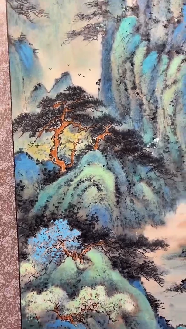 国画秦燕格国画手绘作品Y52