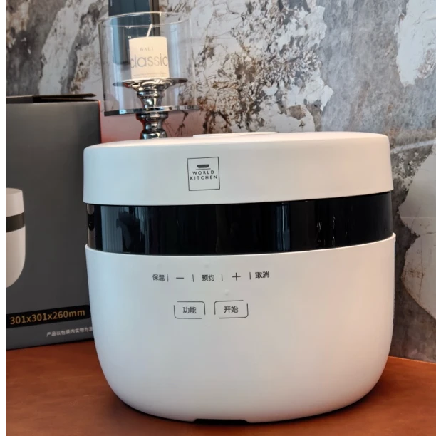 出美【KN煮饭3L】玻璃陶瓷饭盆