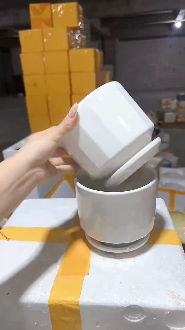 高温陶瓷花盆+E47