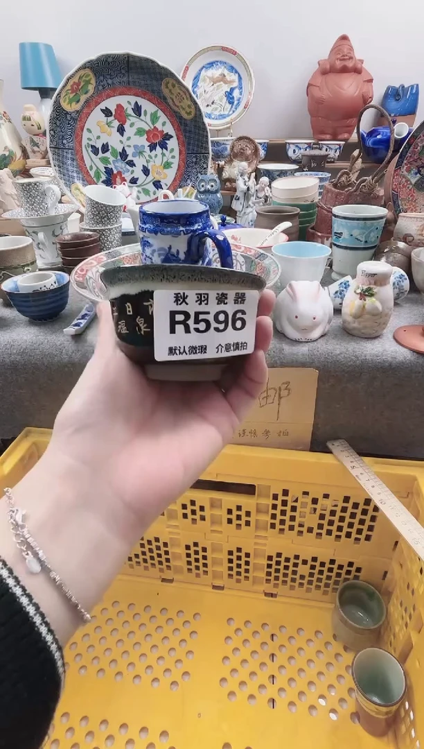 日式杭*默认微瑕秋羽R596