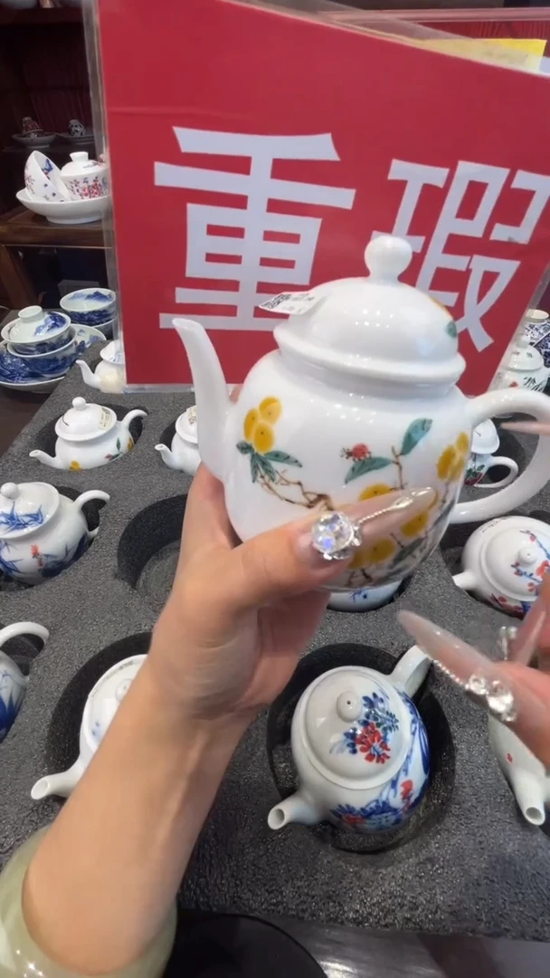 杯子瓷景德镇手工手绘陶瓷