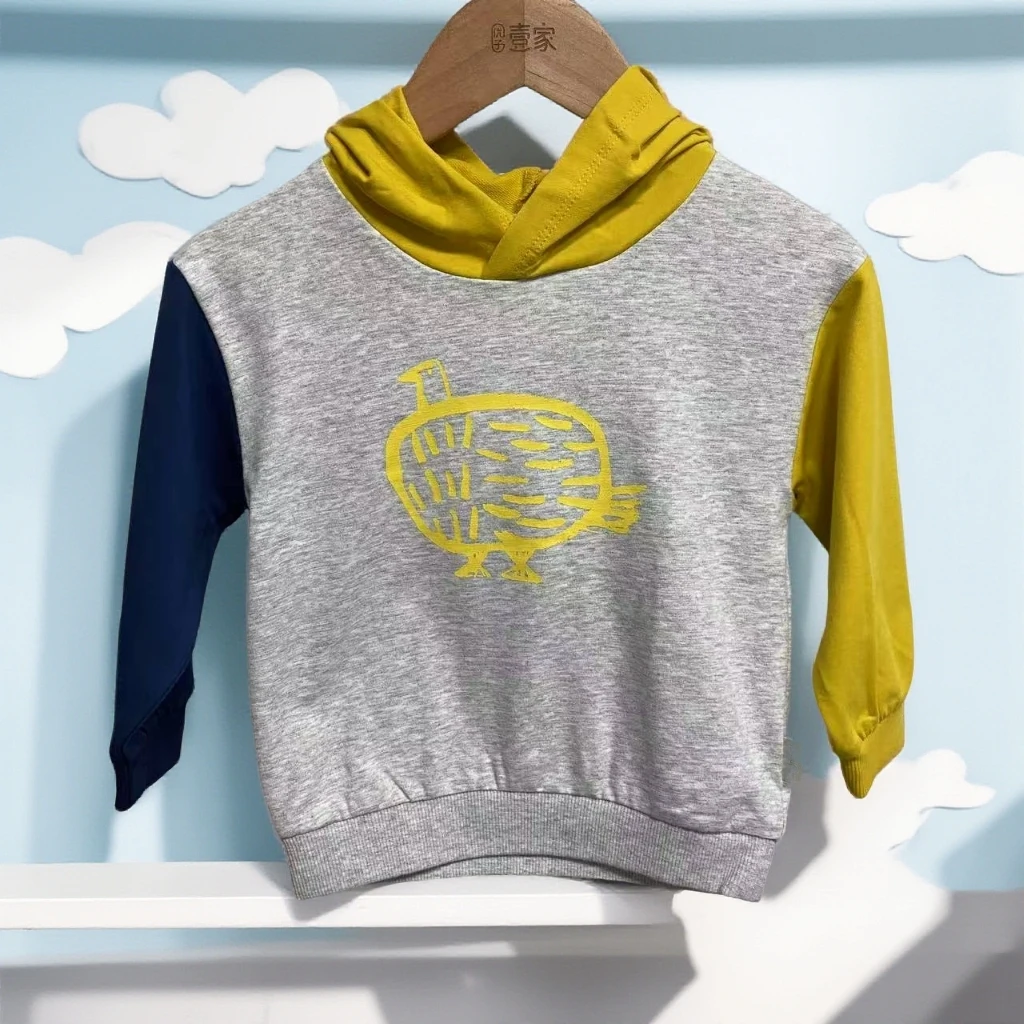 哎麻麻9131102连帽男宝卫衣春秋百搭洋气韩版运动百搭舒适洋气